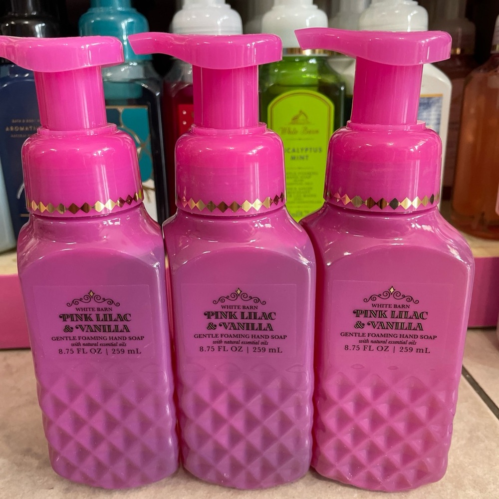 - Pink lilac and vanilla